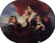 Elzbieta Branicka, Countess Krasinka and her Children